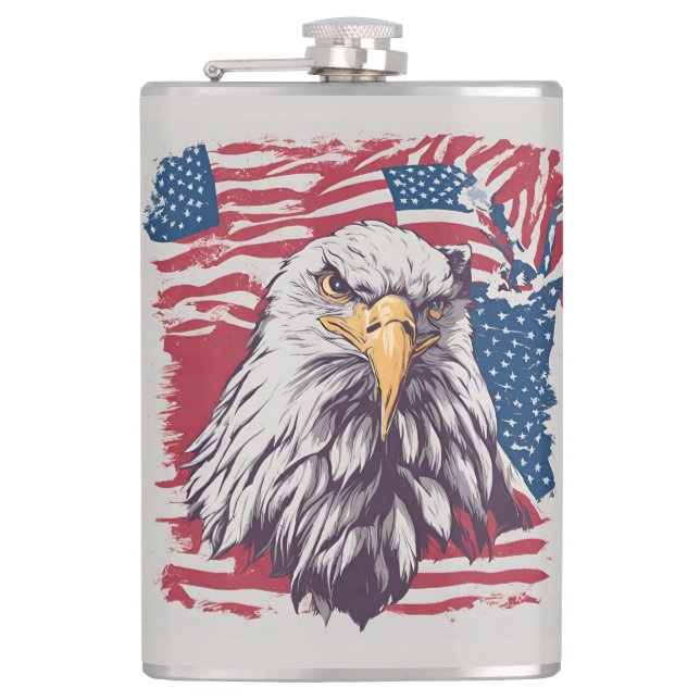 EAGLE HIP FLASK (Front)