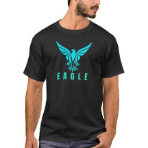 Eagle image print T-Shirt