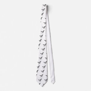 Eagle in Chinese Characters Tie