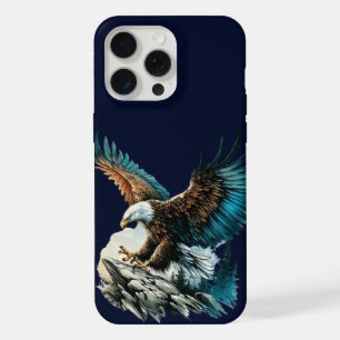 Eagle in Watercolor iPhone 15 Pro Max Case