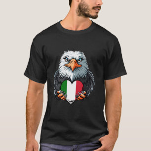 Eagle Italian Pride Italian Roots Italian Flag Ita T-Shirt