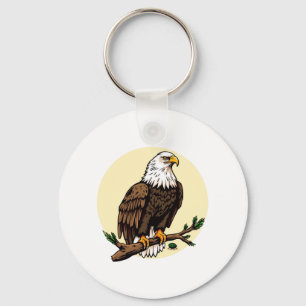 Eagle Key Ring