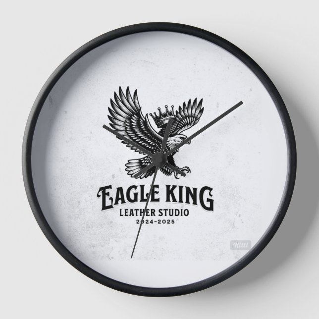 Eagle King Eagle logo for watch Clock (Front)
