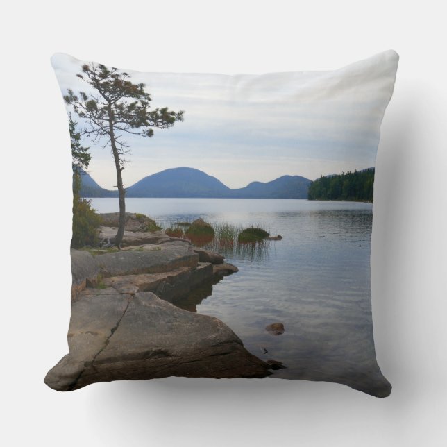 Eagle Lake at Acadia National Park Cushion (Front)