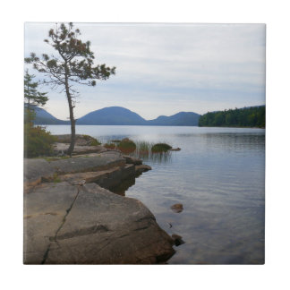Eagle Lake at Acadia National Park Tile