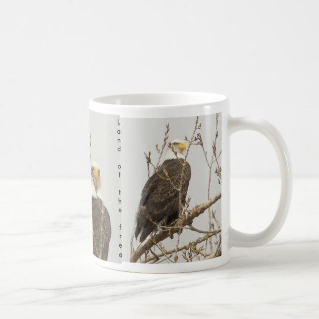 Eagle  Land of  the free Coffee Mug (Right)