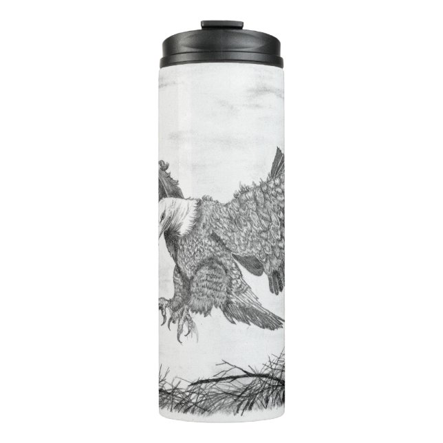 Eagle Landing Thermal Tumbler (Front)
