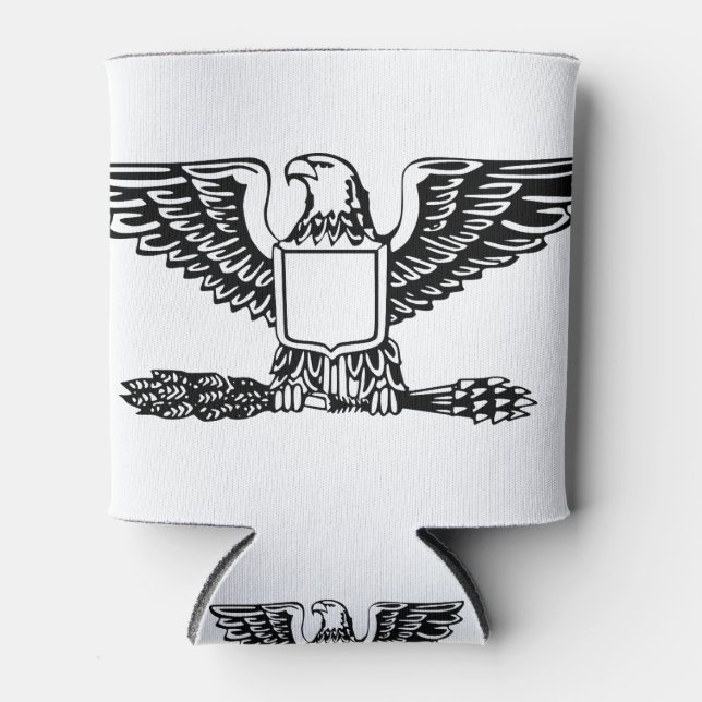 Eagle Logo 2 Can Cooler (Front)