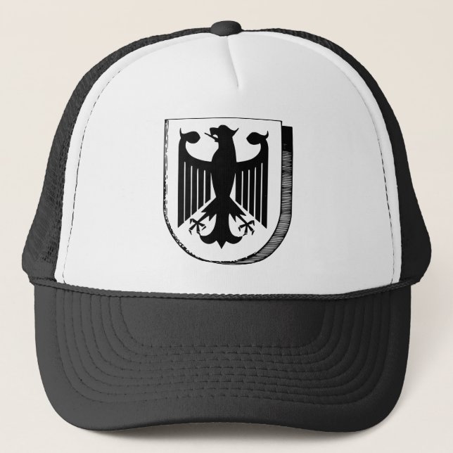 Eagle Logo Trucker Hat (Front)