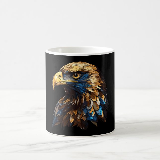 Eagle Lover New Year Gift Coffee Mug (Center)