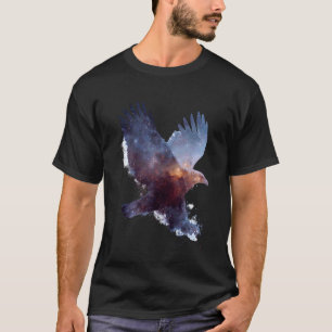 Eagle Lover Portrait Artwork Wildlife Forest Anima T-Shirt