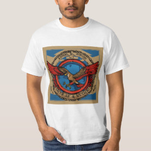 "Eagle Men Value Graphic Tee" T-Shirt