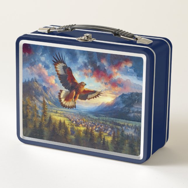 Eagle Metal Lunch Box (Front)