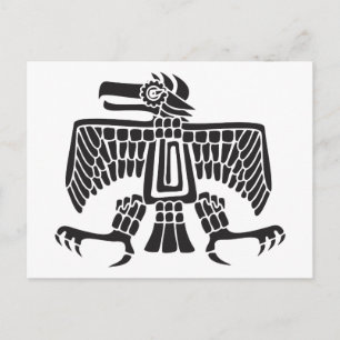 Eagle, Mexican hieroglyph(Maya) Postcard