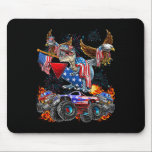 Eagle Monster Truck Dinosaur July 4th America Patr Mouse Pad<br><div class="desc">Eagle Monster Truck Dinosaur July 4th America Patriotic Usa</div>