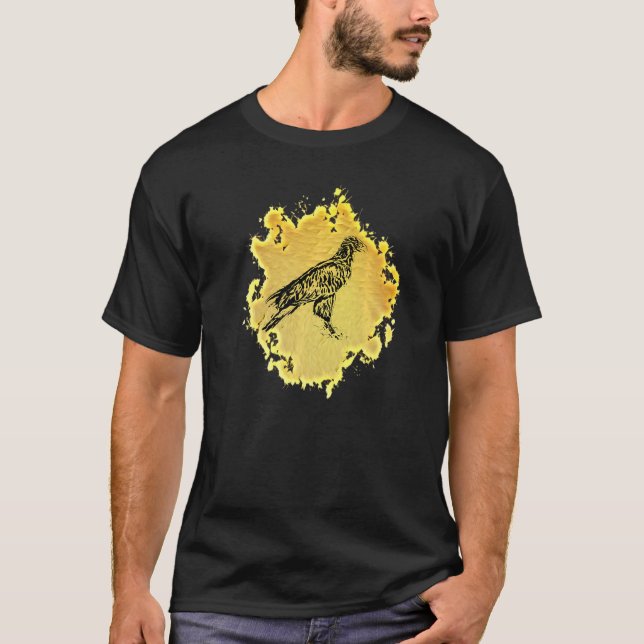Eagle Motif Bird Of Prey T-Shirt (Front)