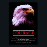 Eagle Motivational Courage Pop Art Inspirational Poster<br><div class="desc">Freedom & Courage Motivational Eagles Images - Fearsome Patriotic Eagle - Pop Art Syle American Eagle Landing Image - American Bald Eagle - Fearless American Bald Eagle: Flying American Eagle Pictures - The bald eagle is the national bird and symbol of the USA.</div>