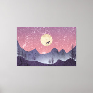 Eagle Mountains Canvas Print