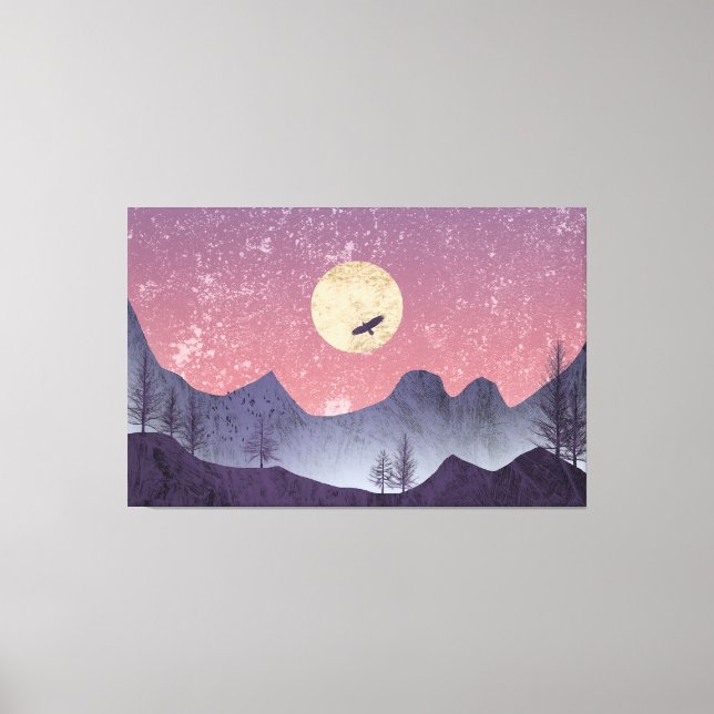 Eagle Mountains Canvas Print (Front)