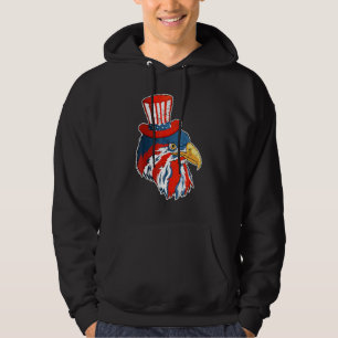 Eagle Mullet 4th Of July With American Flag Hoodie