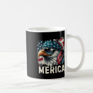 Eagle Mullet Sungles Merica 4th Of July Usa Americ Coffee Mug