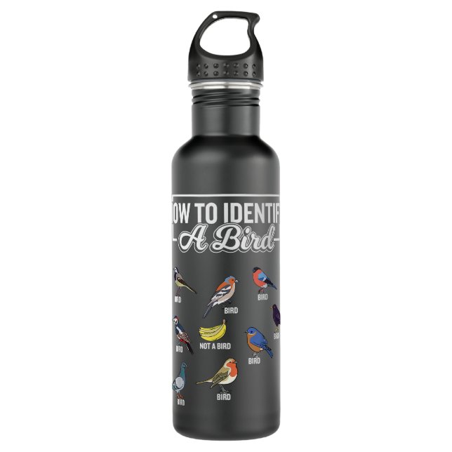 Eagle National Bird Patterned Landscape Wildlife P 710 Ml Water Bottle (Front)