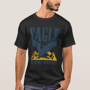 Eagle Nature Mountain Falconry Birds of Prey Falco T-Shirt