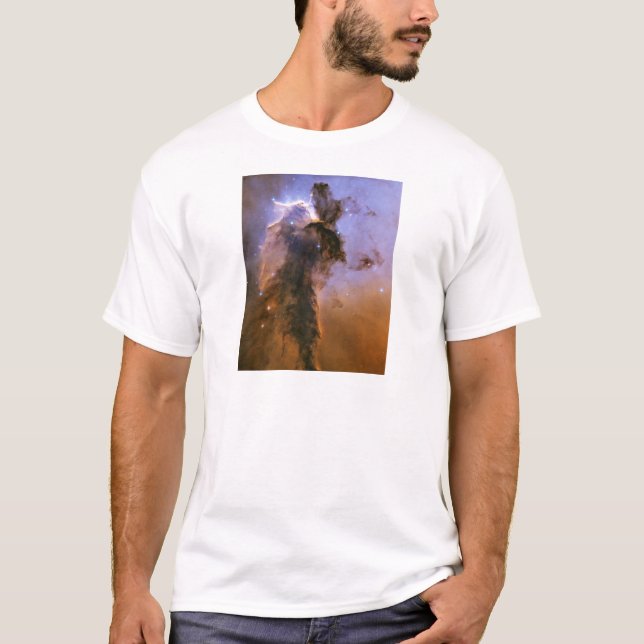 Eagle Nebula by Hubble Space Telescope T-Shirt (Front)