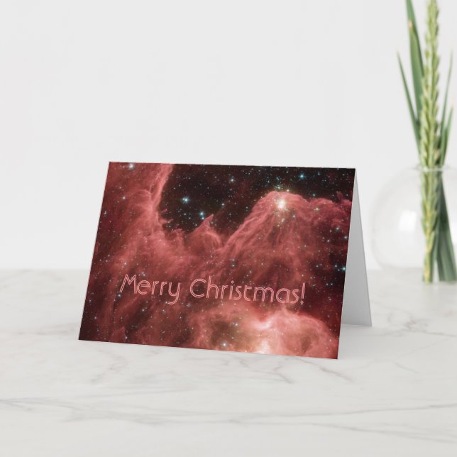 Eagle Nebula, Merry Christmas! Holiday Card (Front)