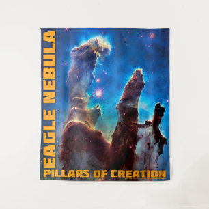 Eagle Nebula Pillars of Creation Large Tapestry