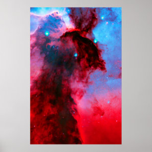 Eagle Nebula Stellar Spires Poster