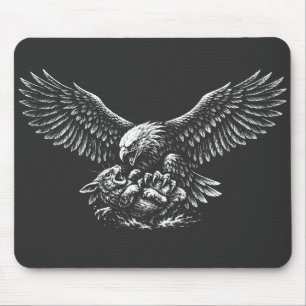 Eagle of Ashes by BurnsInHell Mouse Pad