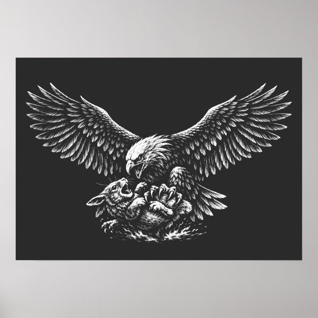 Eagle of Ashes by BurnsInHell Poster (Front)