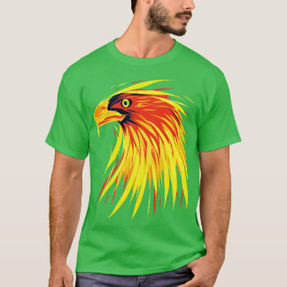 Eagle Of Fire Burning Eagle T-Shirt