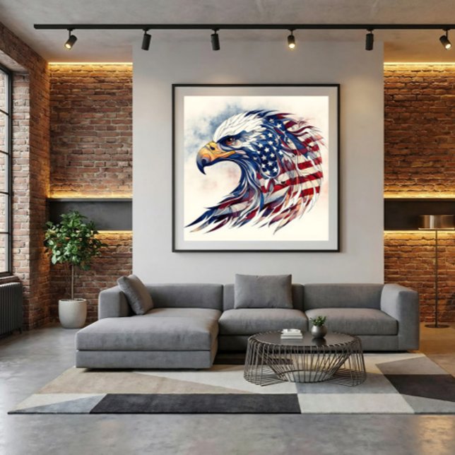 Eagle of Freedom Canvas Print (Creator Uploaded)