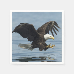 Eagle on Approach Napkin