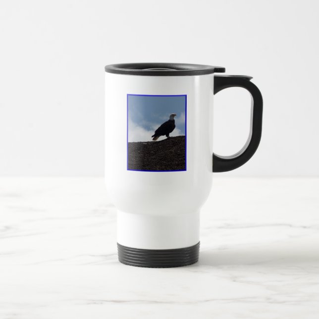 Eagle on High Ground Travel/Commuter Mug (Right)