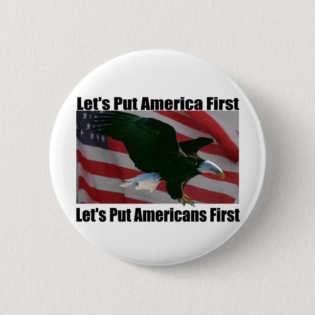 Eagle on Patrol button (Front)