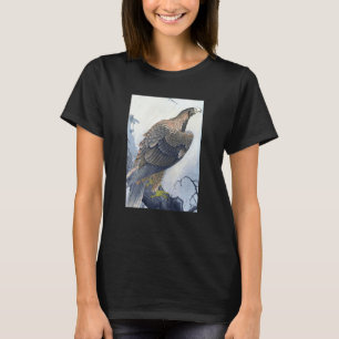 Eagle on Tree Branch by Ohara Koson T-Shirt