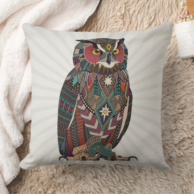 eagle owl cushion (Blanket)