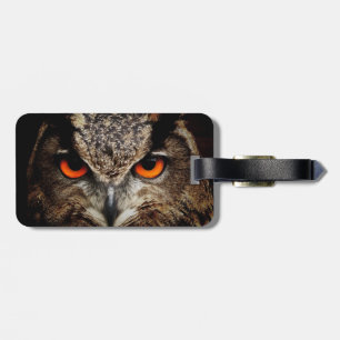Eagle-Owl Luggage Tag