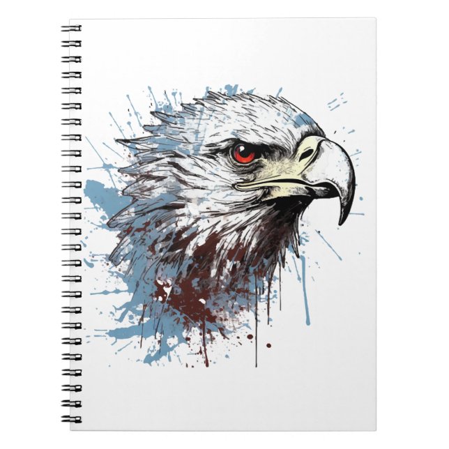 Eagle painting  notebook (Front)