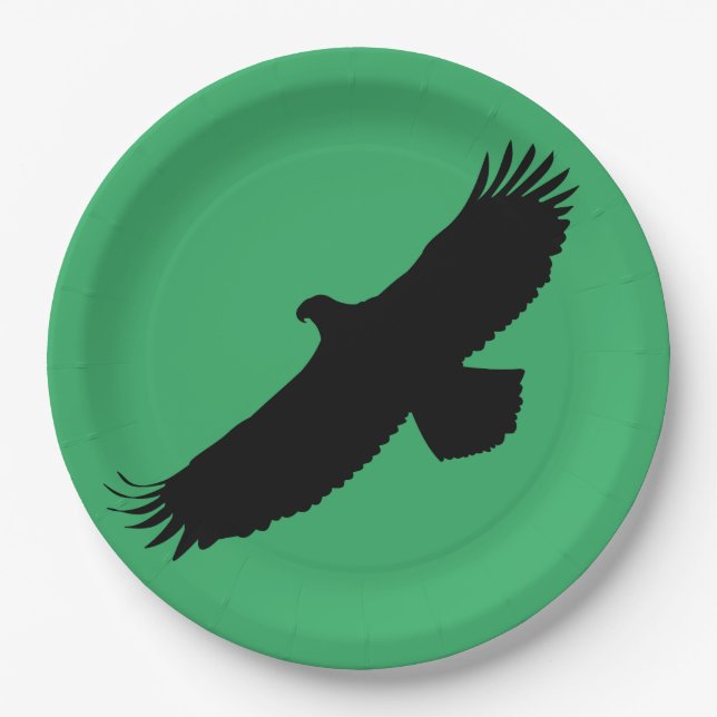 Eagle - paper plate (Front)
