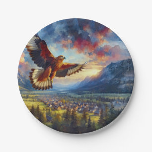 Eagle Paper Plate