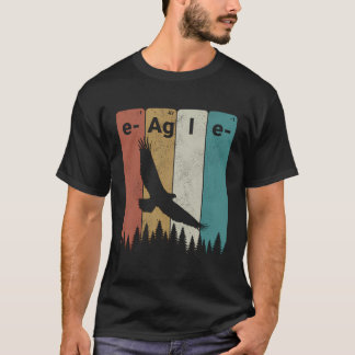 Eagle Periodic Table Elements Bird Birdwatcher Bir T-Shirt