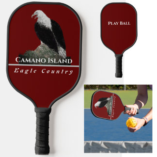Eagle, Personalise City Text Pickleball Paddle