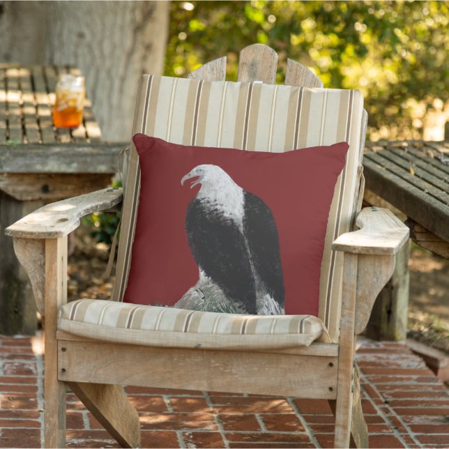 Eagle Personalise Text Cushion (Chair)