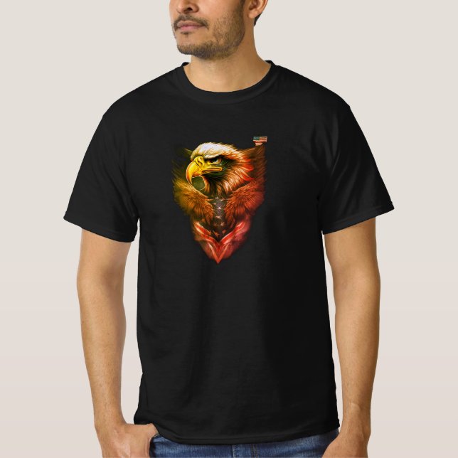 Eagle Pride Crystal Emblem Victory T-Shirt (Front)