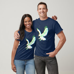 Eagle Radiates Colours T-Shirt