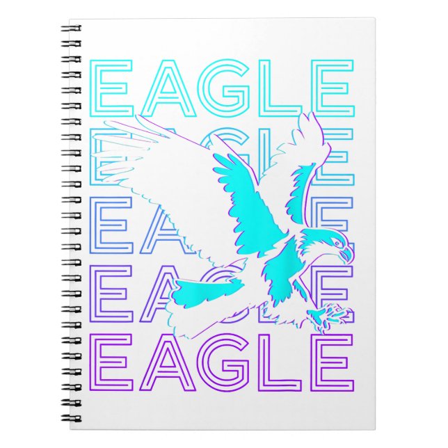 Eagle Retro  Notebook (Front)